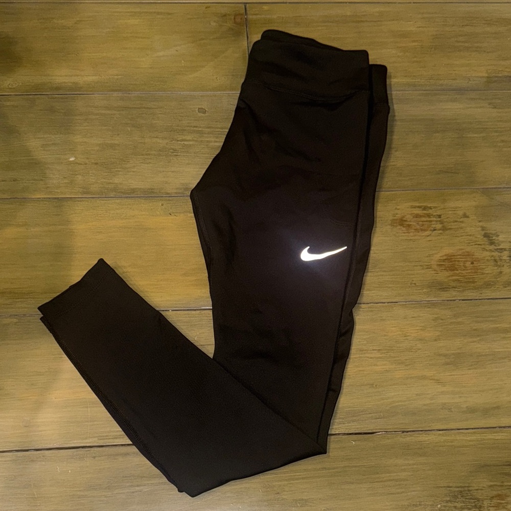 Nike girls Black athletic dri fit pants